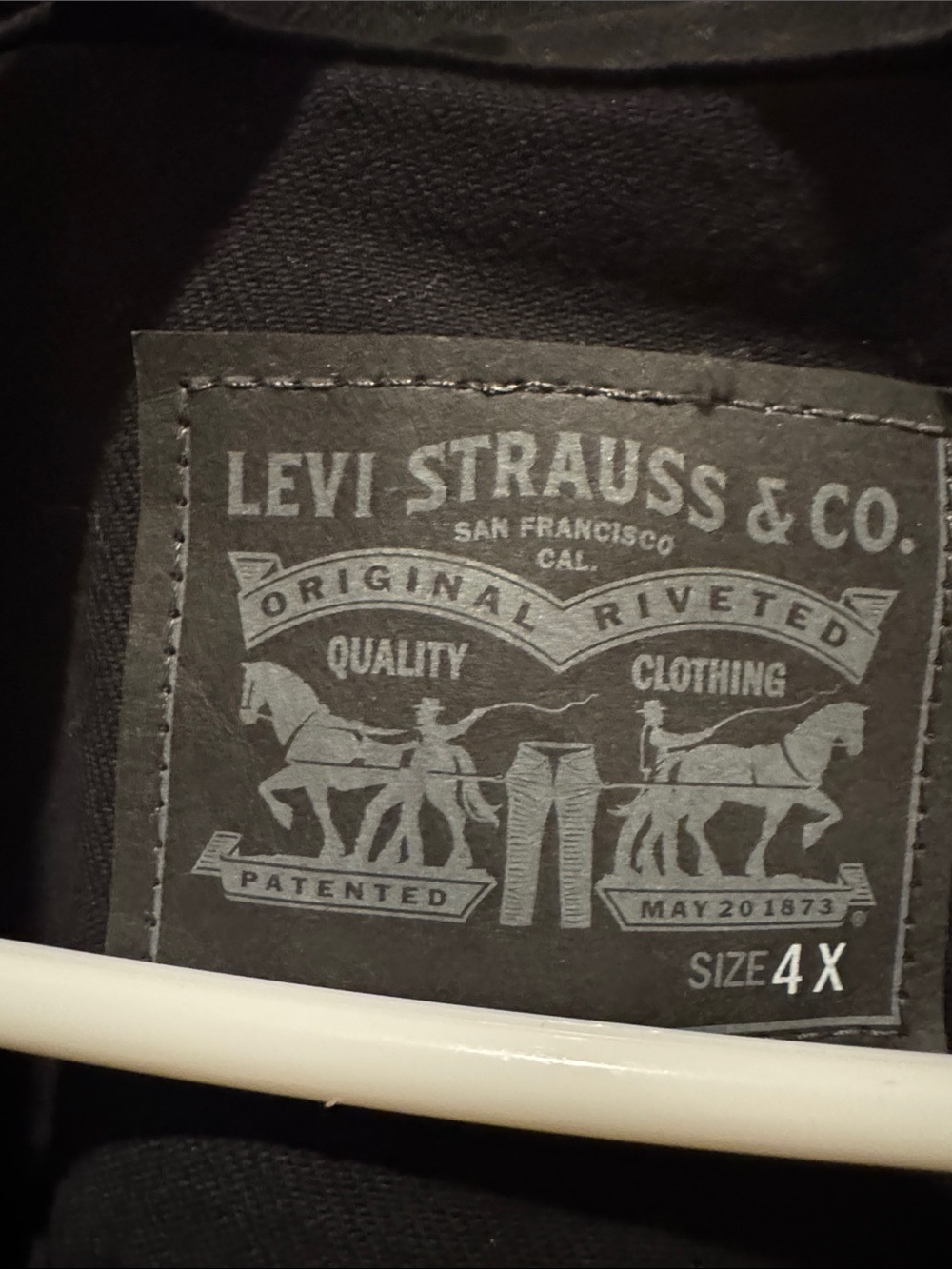 Levi’s Women’s Jean Jacket Size 4X - Picture 2 of 4